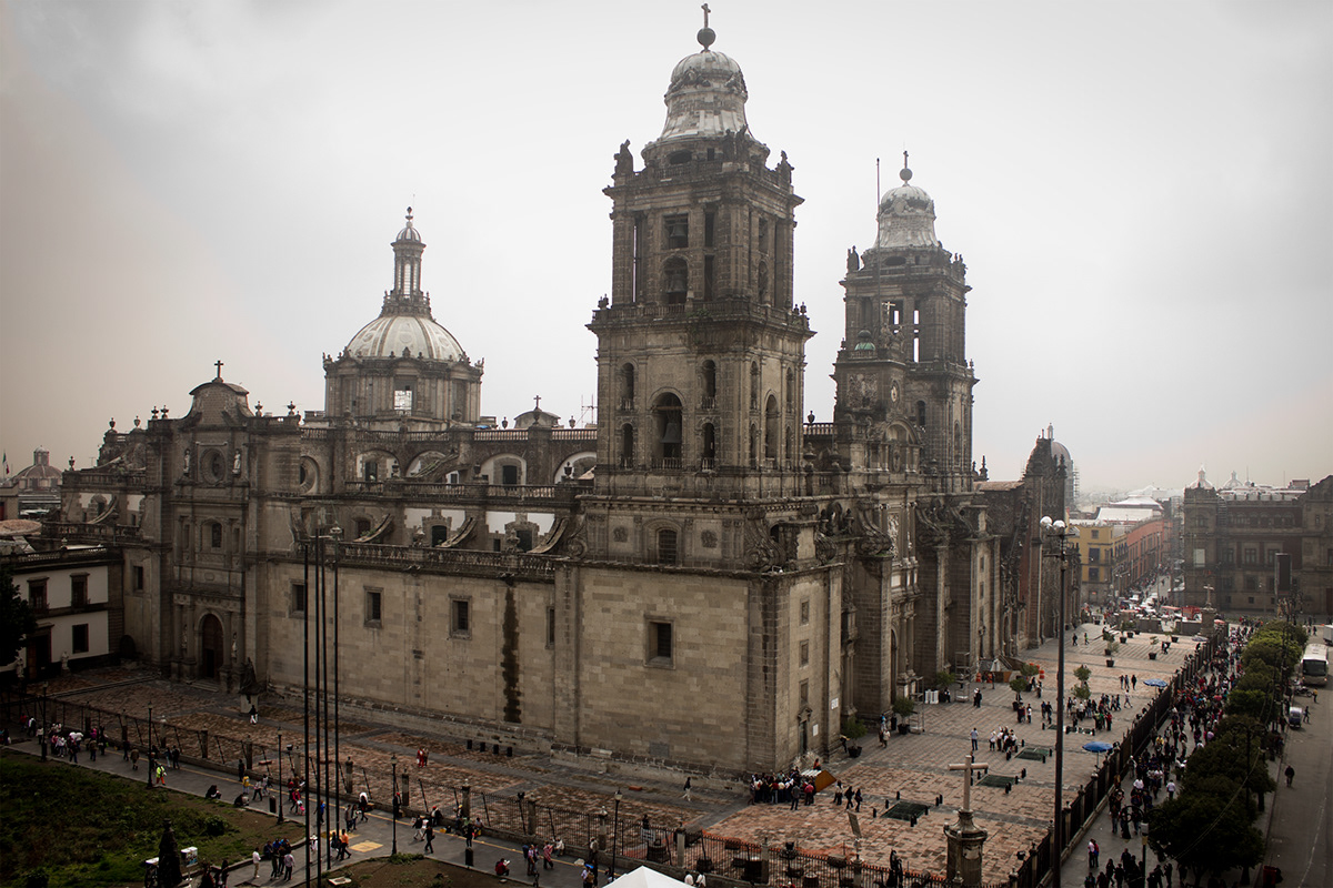 catedral  Mexico City arquitectura