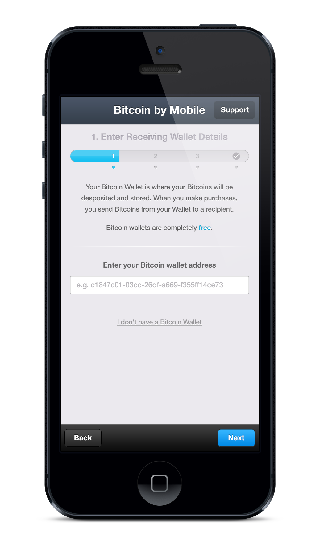 bitcoin  mobile iphone user experience user interface ios
