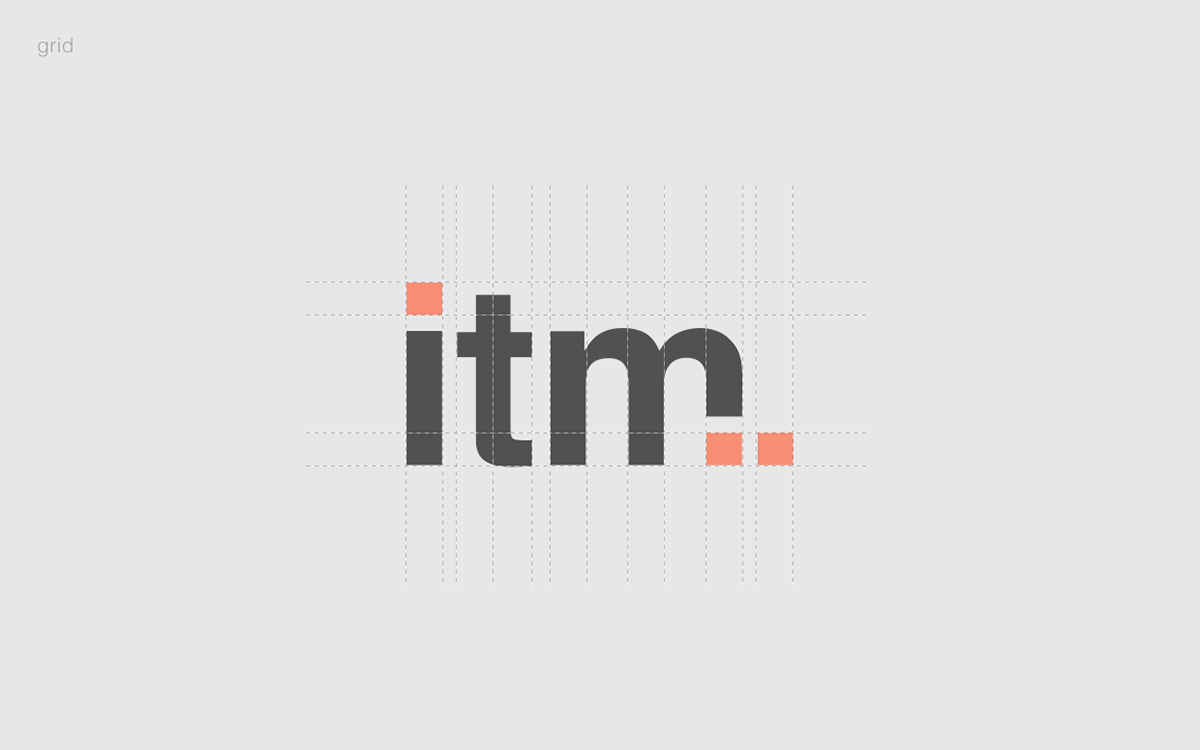 rebranding visual identity branding  design ITM logo