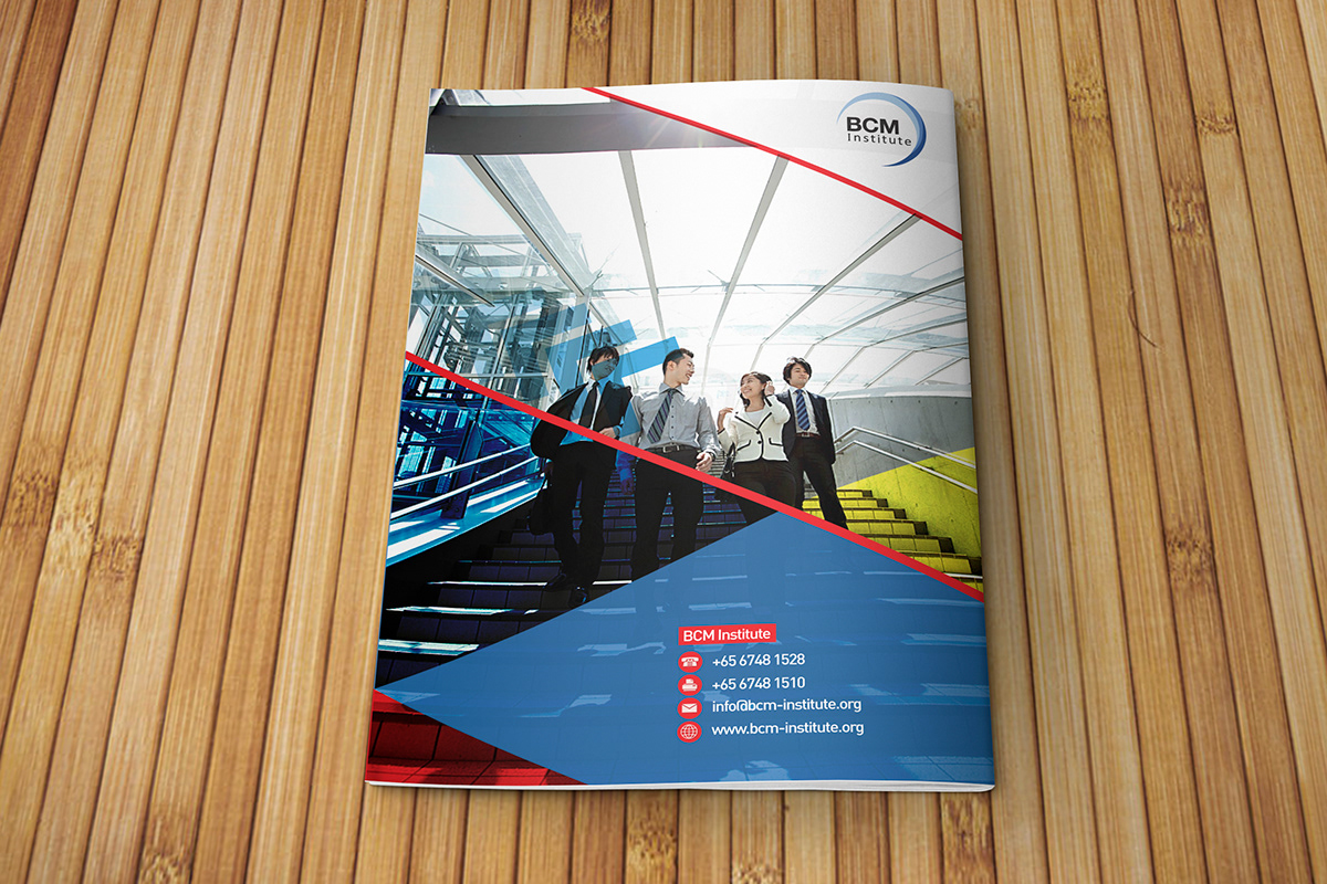 magazine business conference brochure