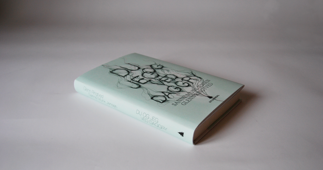 Duogjegveddaggry cover artwork book teenage novel Gyldendal
