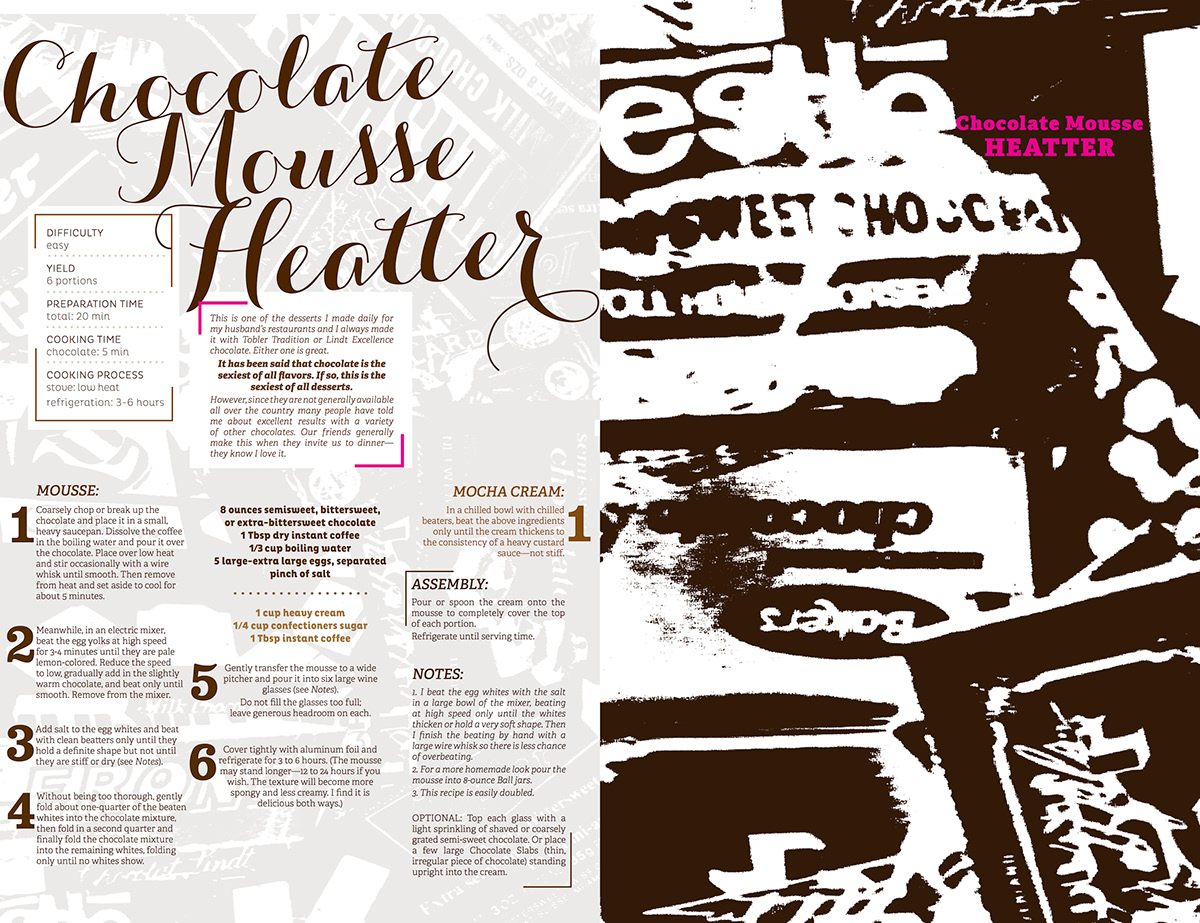 Maida Heatter Cookbook Kit Recipe Posters