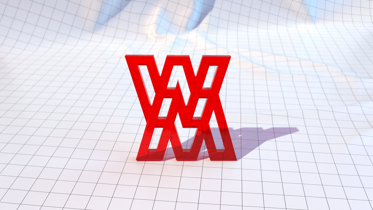 Adobe Dimension Adobe Photoshop 3D branding  wondermerk studios logo graphic design 