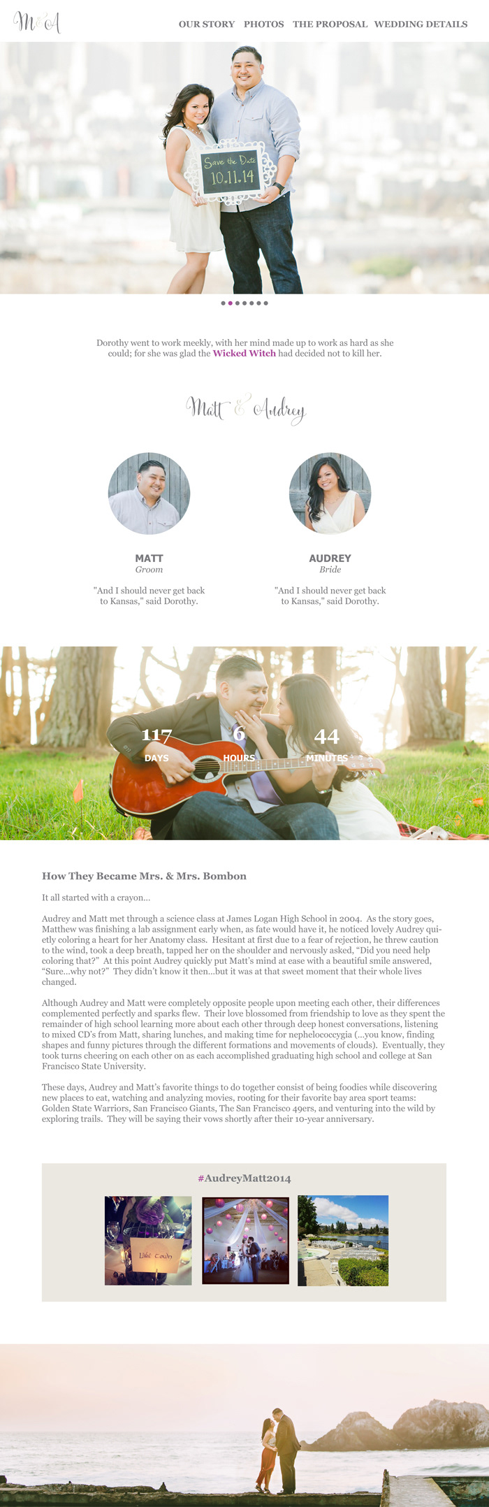 wedding Website