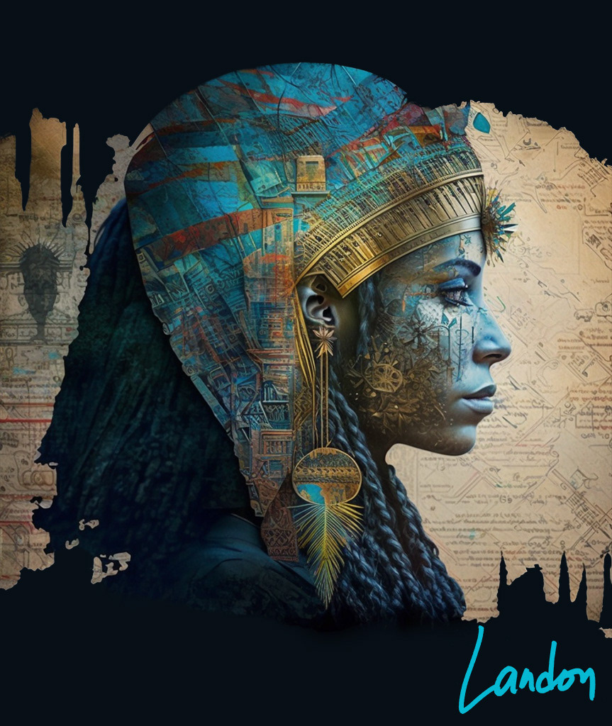 egypt beauty portrait landontheartist thefamilyartists Egyptian Love
