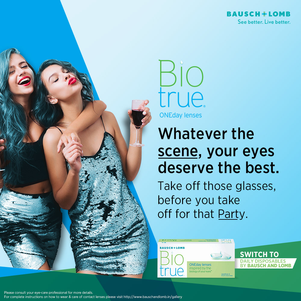 BioTrue social media campaign Bausch & Lomb art direction  graphic design  DDB Mudra Syed Shah Hussain