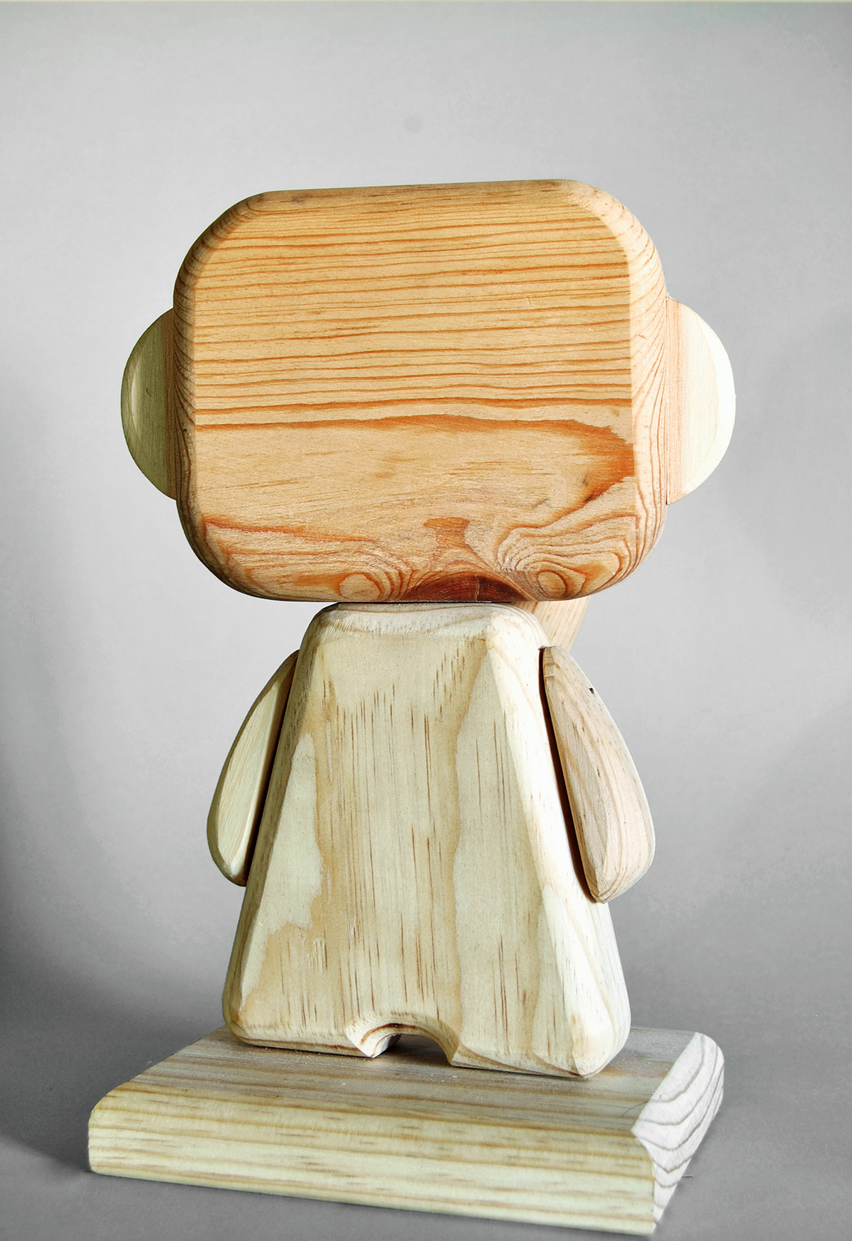art toy wood monkey Packaging