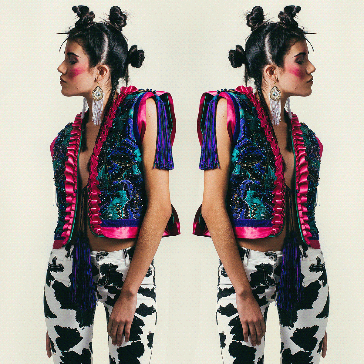 moda mexico Fotografia colors colores retouch asian Mexican culture makeup art revolution meowmagazine Guadalajara