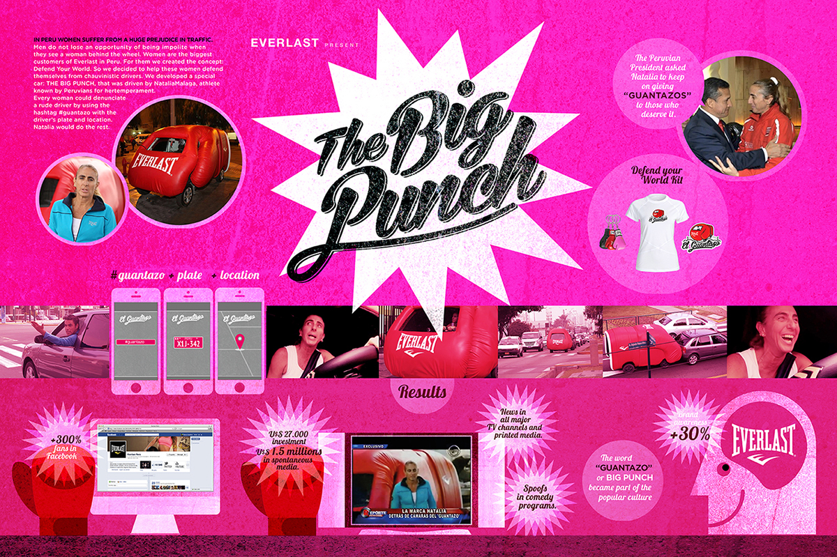 Everlast Cannes lions Board the big punch