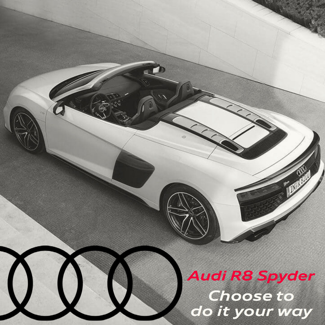 Audi Brand appearance composition graphic design  photograph