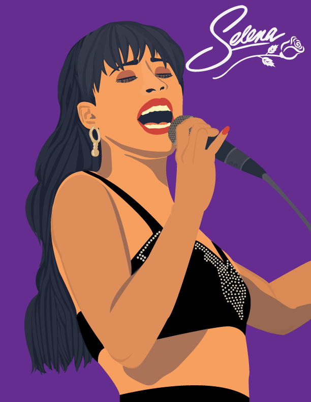 Selena Quintanilla Illustration on Behance