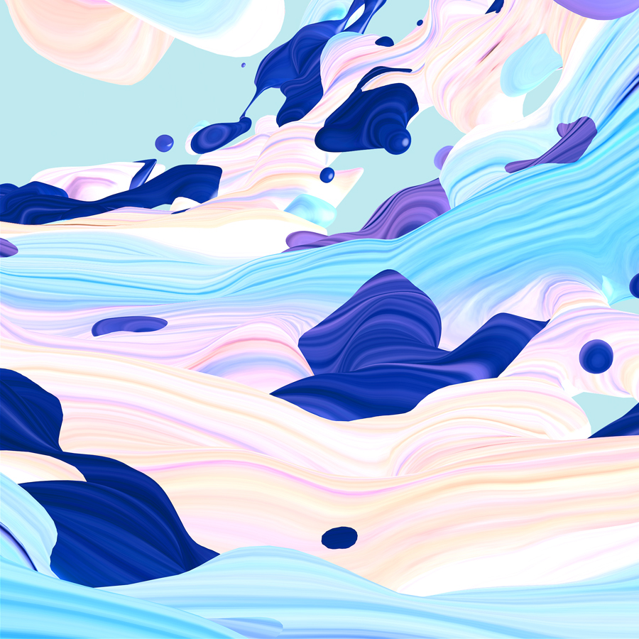 waves colors fields texture cinema4d refreshment flow swirl