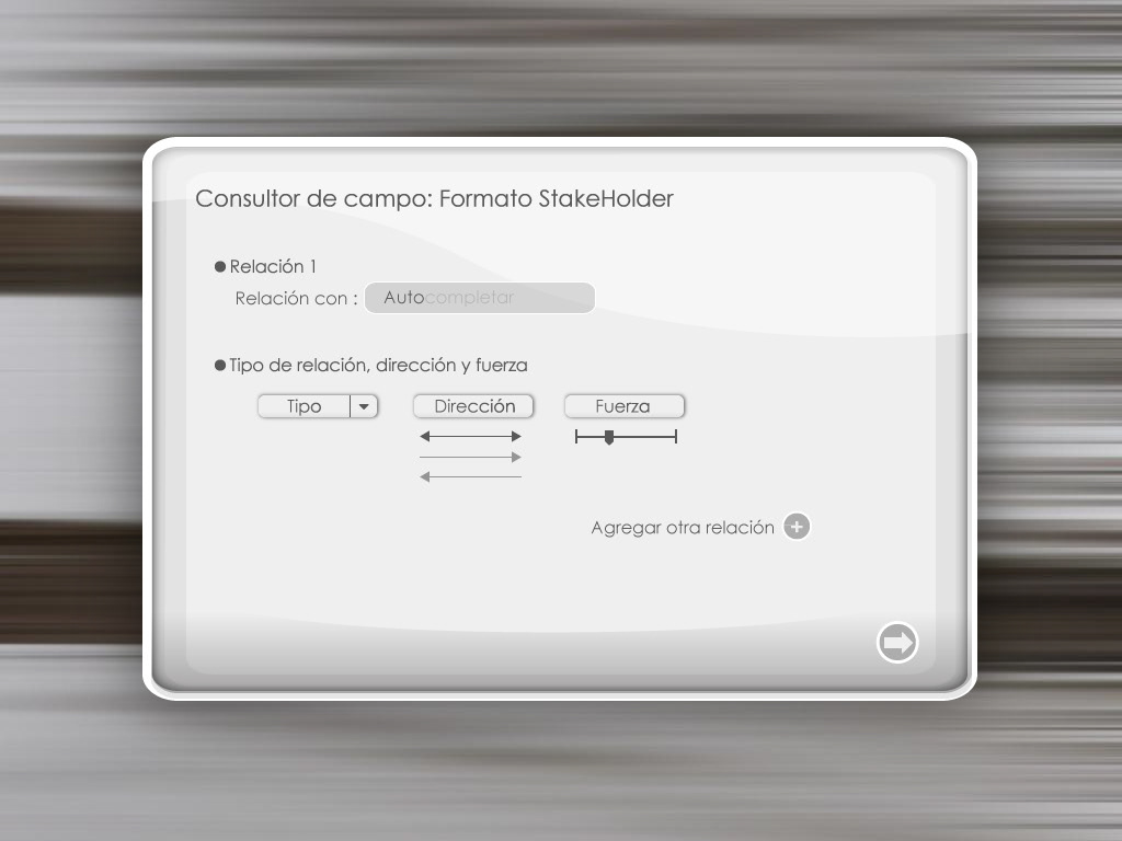 interfaz Interface Form formulario