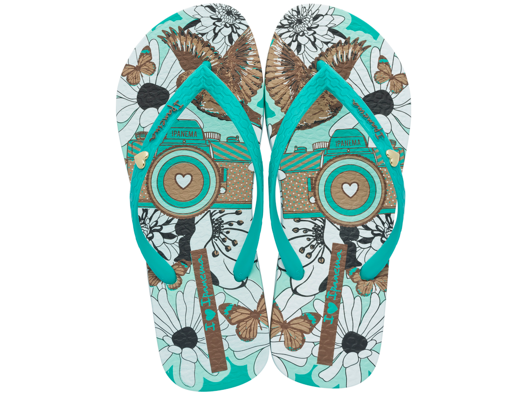 beach ipanema flower bird butterfly heart Love sand pinup camera parasol flipflops sandal towel yoke
