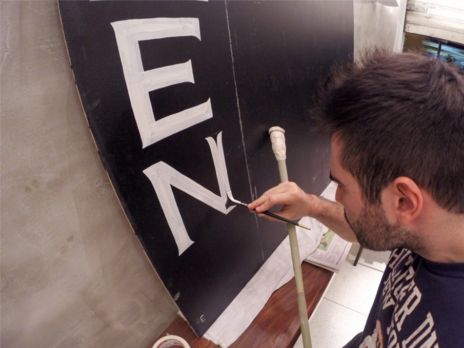 signpaint lettering signwritting brush enamel brand burger Brazil saopaulo inspire signpainting handmade