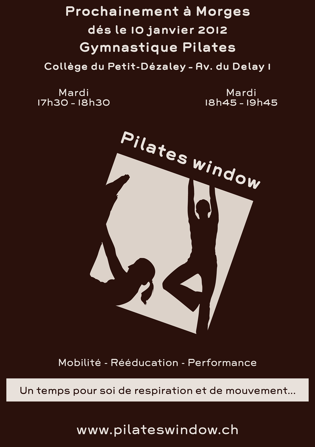 Pilates Corporate Design logo flyers stationary