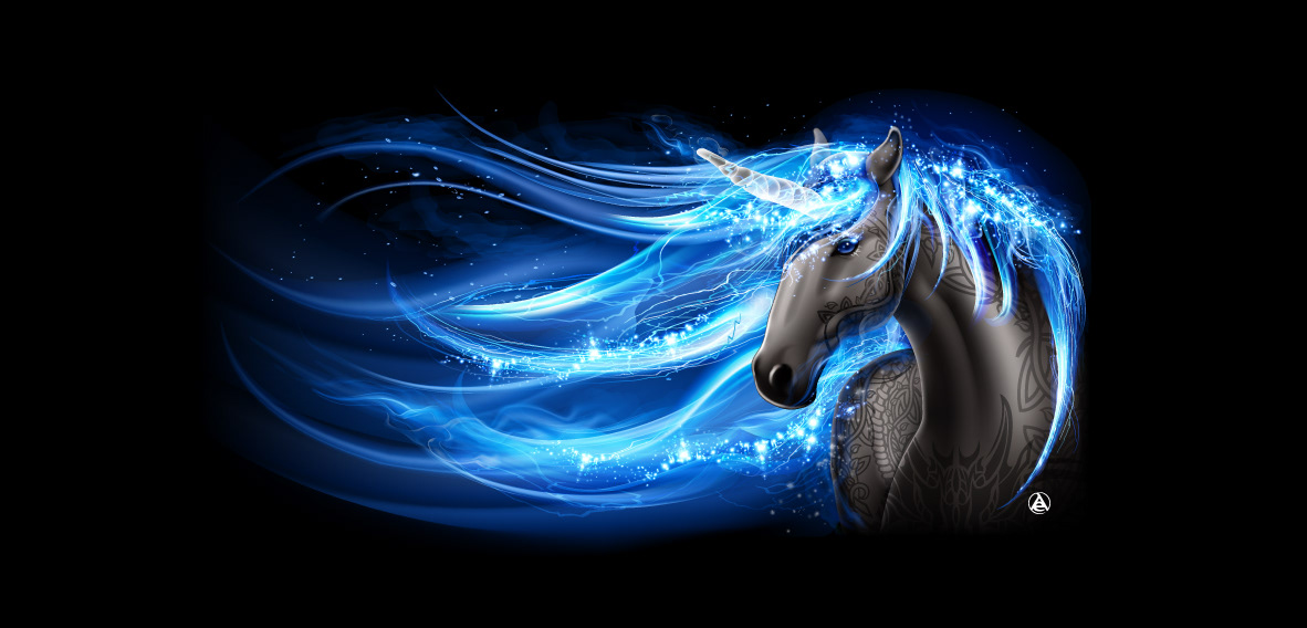 horse fire dark vector Meshes sparks flame pransing running Native animals lightning