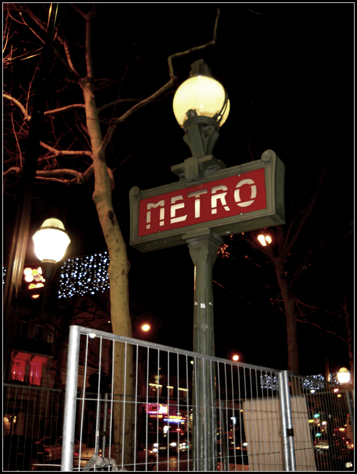 Paris traffico Luci della città   notte   pointofview   lightdesign