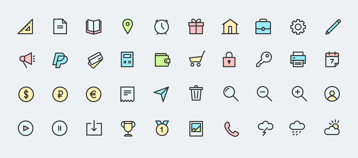 icons free Web ios android