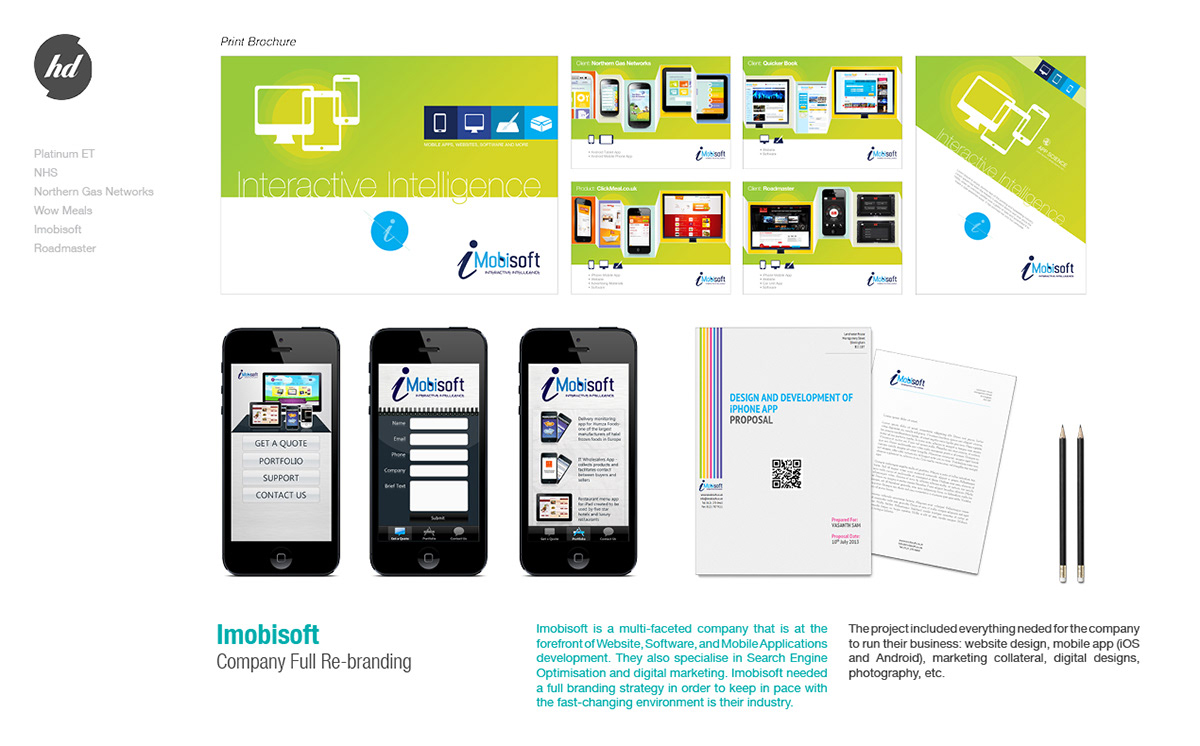 graphic design branding print Web Mobile Application