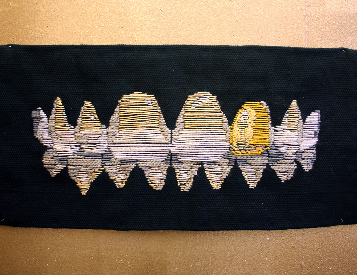 weaving teeth gold tooth