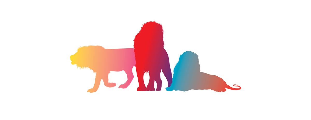 lion Logo Design brand identity motivation inspiration Identity Design logos logo color