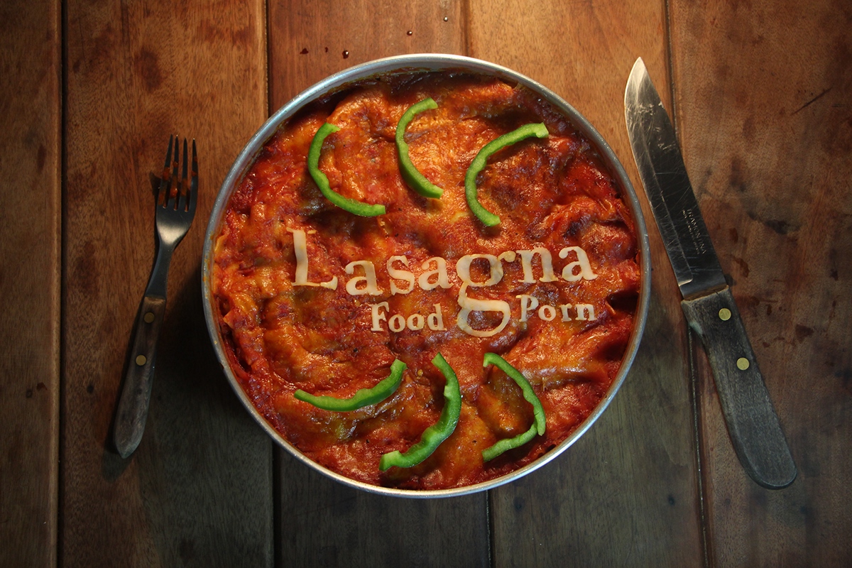 bodoni Lasagna food photography