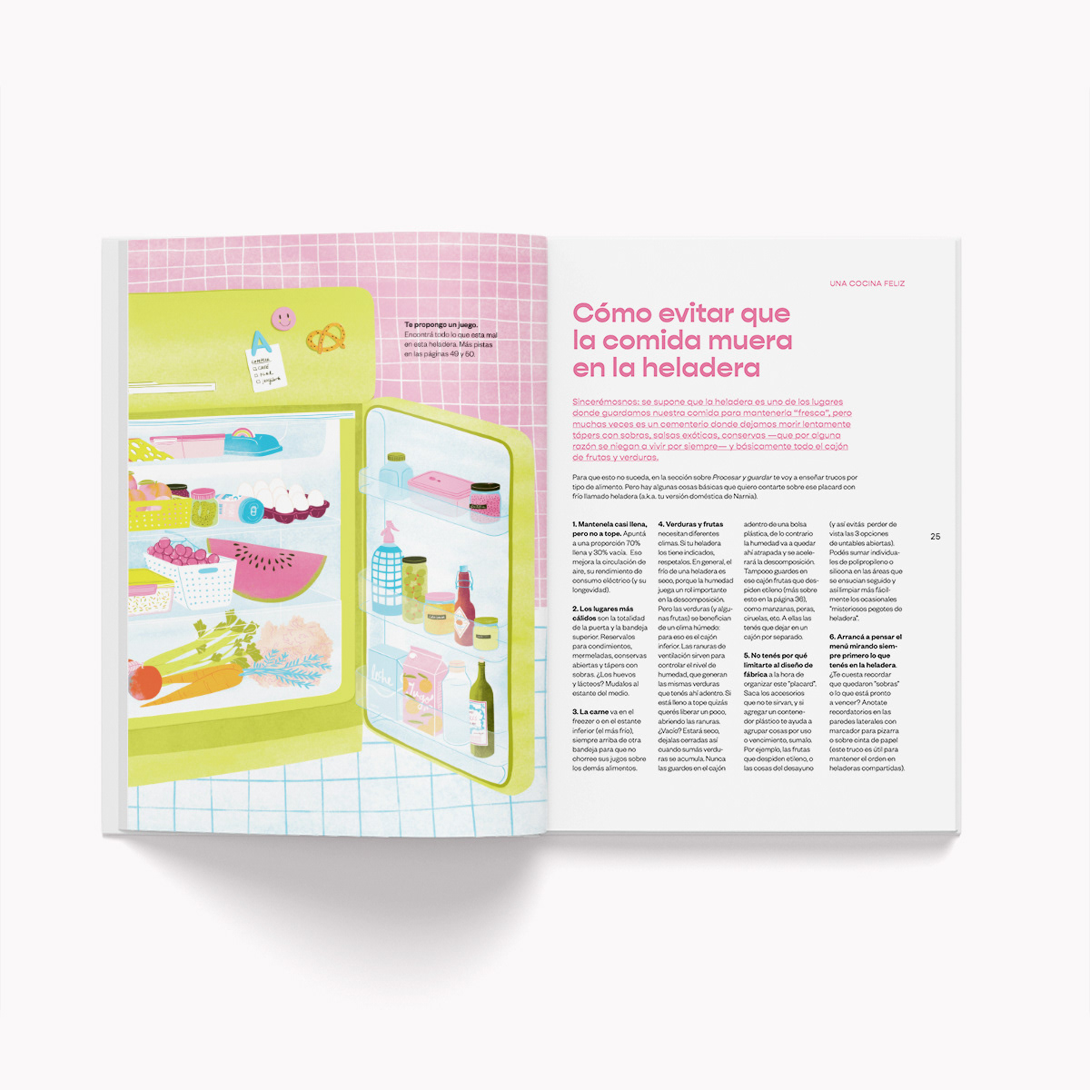 cooking book editorial design  Editorial Illustration Handbook