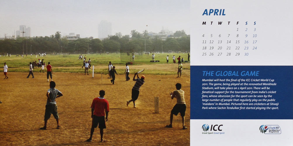 calendar icc calendar Incredible India