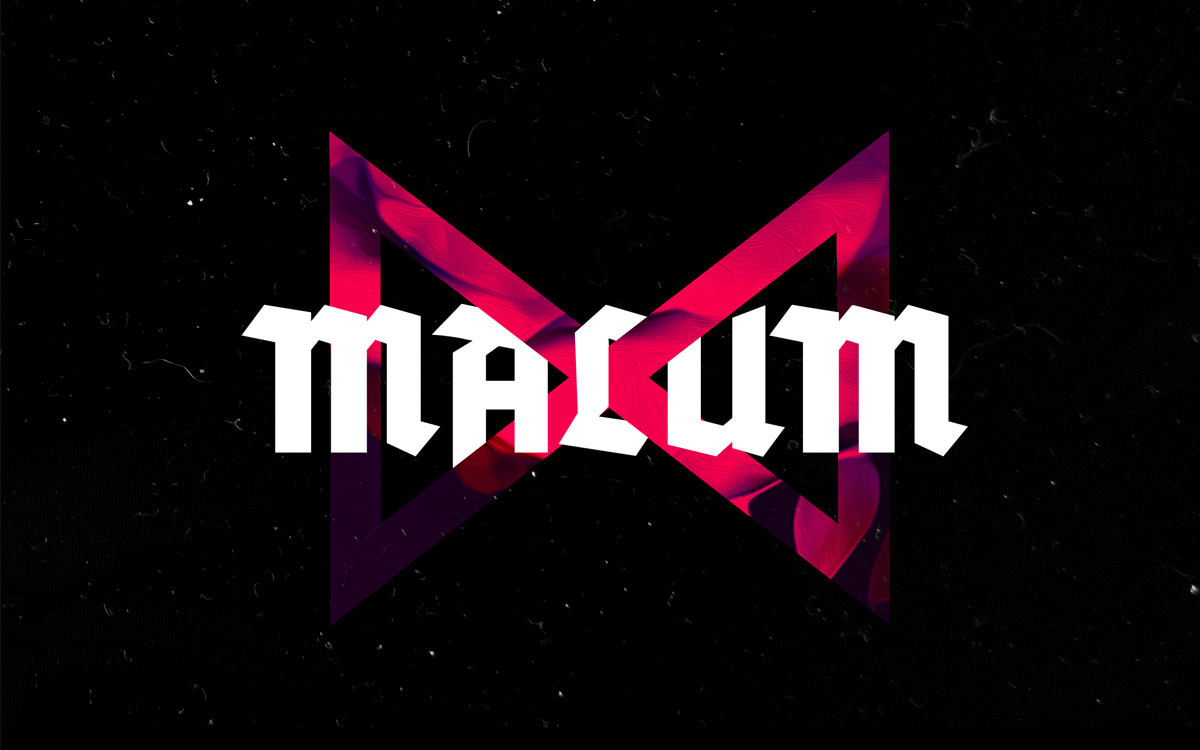 malum microns design Drawing  branding  social