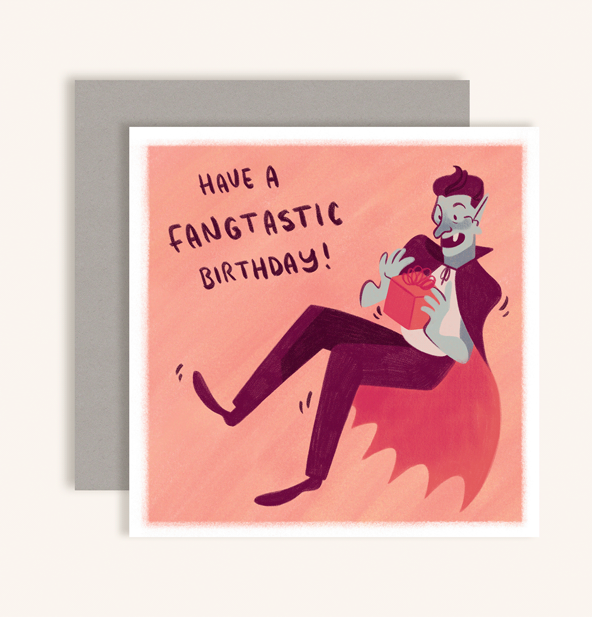 greeting card birthday card birthday illustration Birthday digital illustration bday card