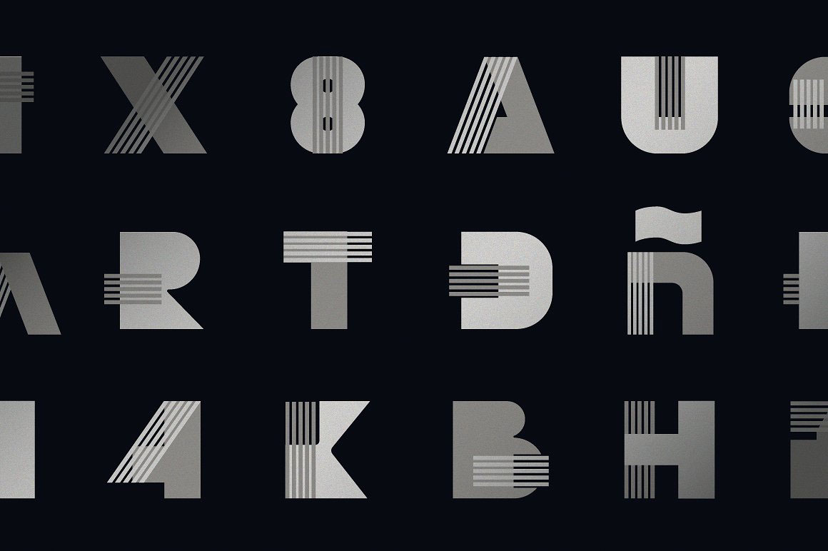 futuristic modern san serif Display font trixie drizy type otf ttf