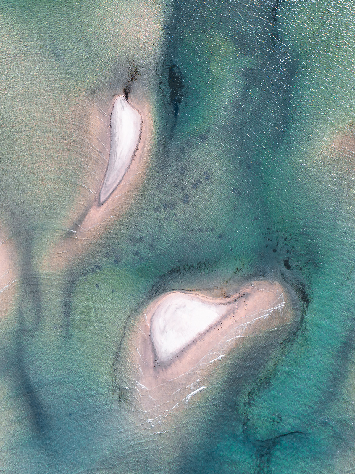 Aerial asbtract Coast FINEART Ocean Patterns sand sea tides water