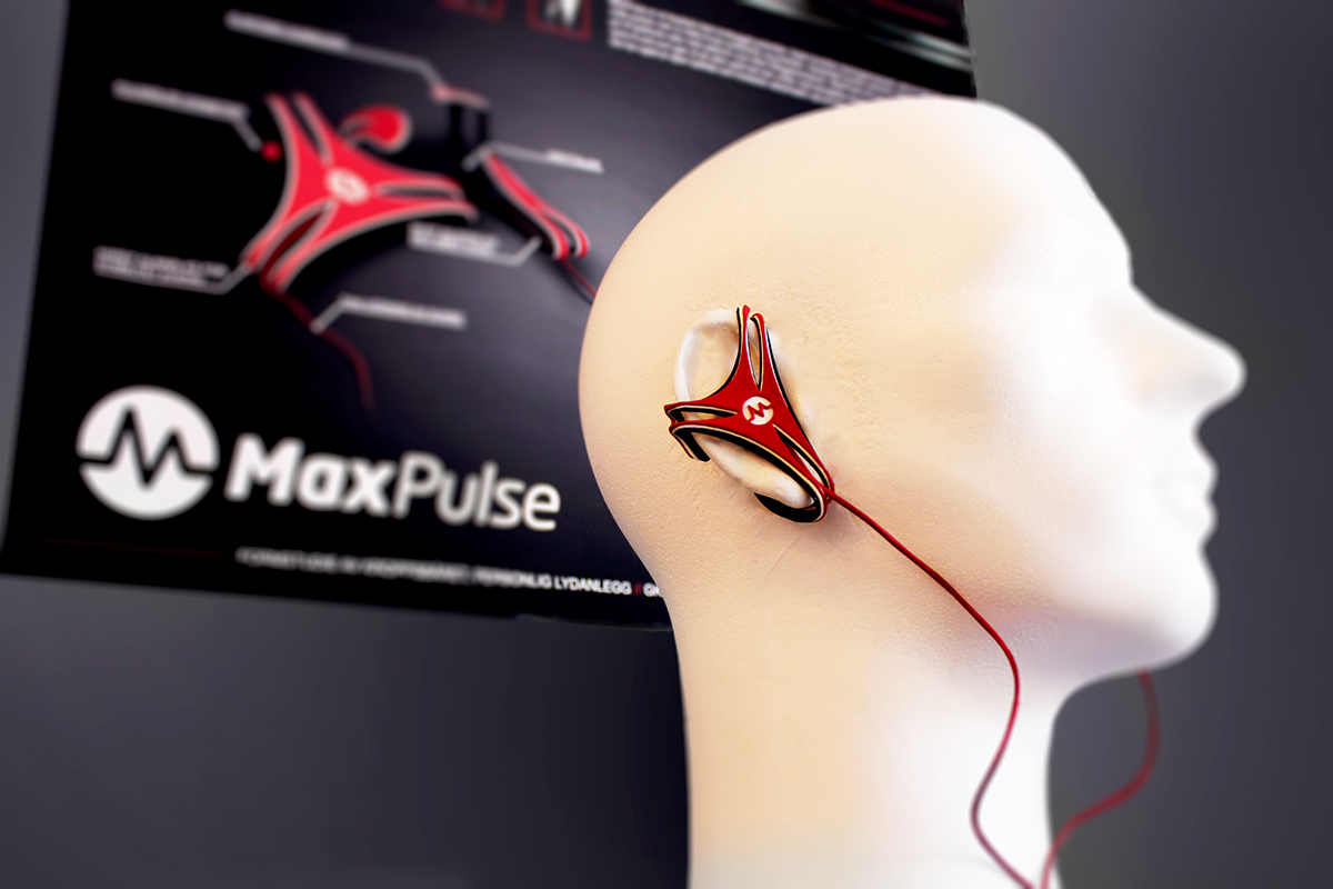 MaxPulse  headphones earphones sound sport Pulse meter