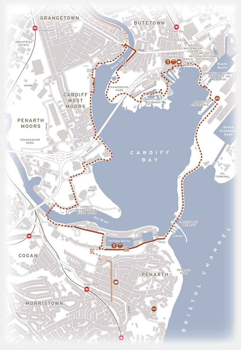 design sustainable travel cartography Cycling