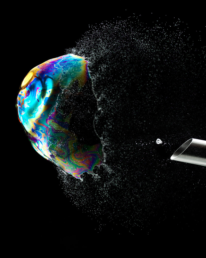 soap  bubble  soap bubble iridescene burst  explosion  Colorful  colors