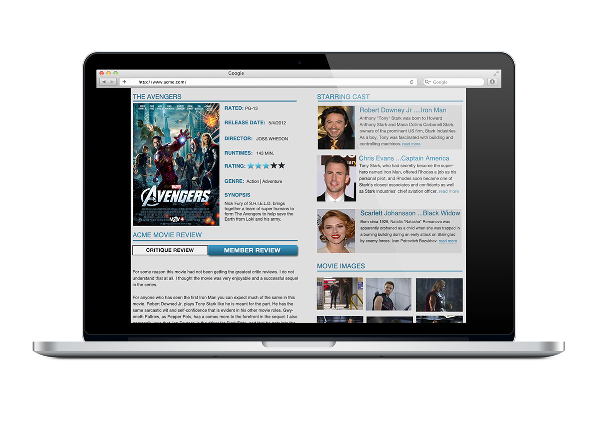 Avengers Website movie Movies re-design brand free psd free website free