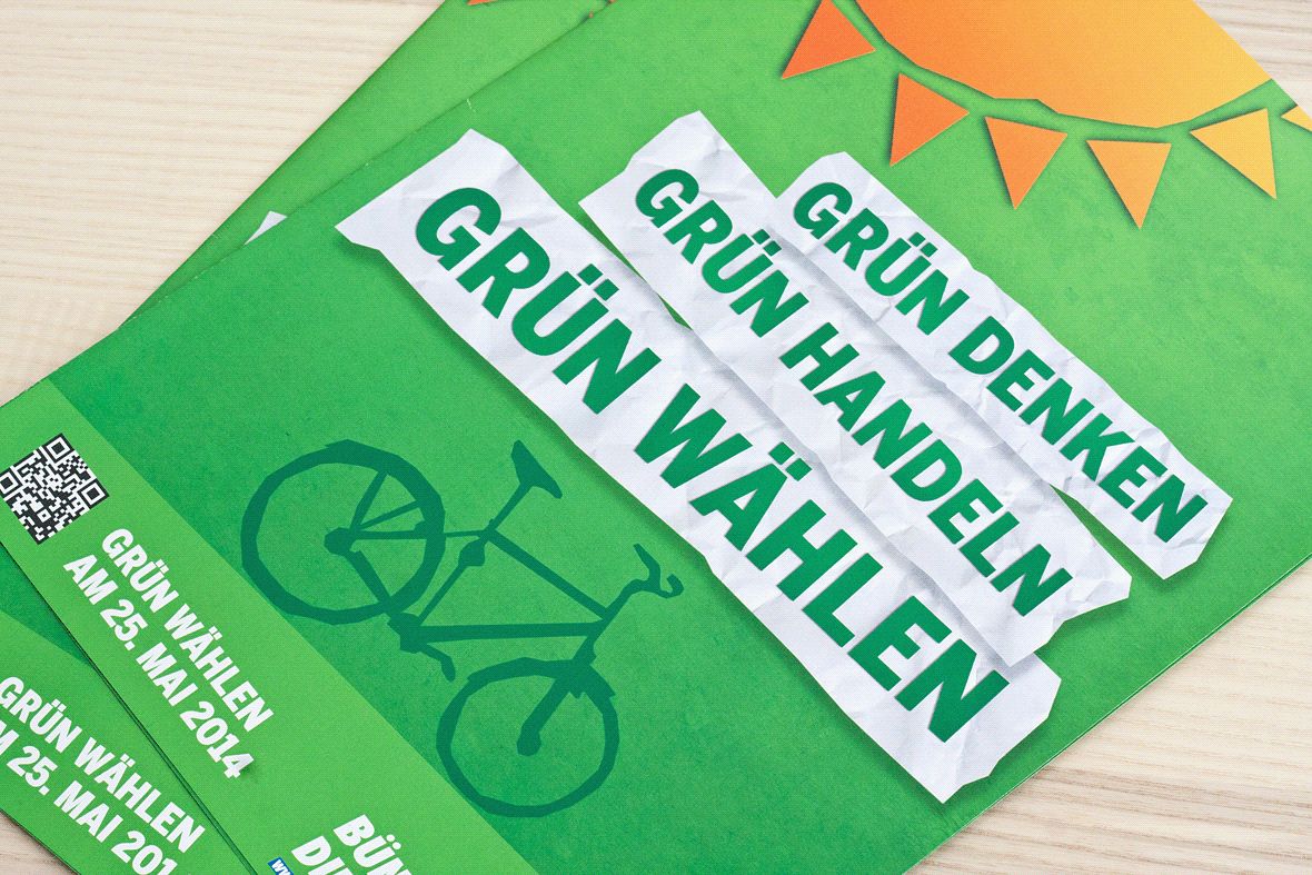Die Grünen Eschweiler partei Wahl kommunalwahl politik Programmheft flyer Zeitungsanzeige Plakate poster