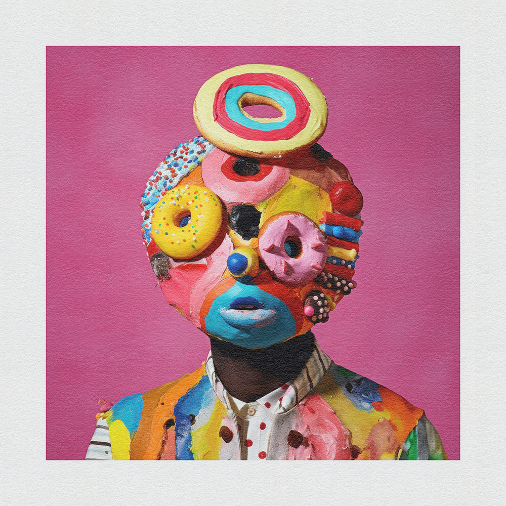 donut Donuts Food  modern art artistic expression confectionery art donut abstract Donut man Sugary Sculptures surreal portraits