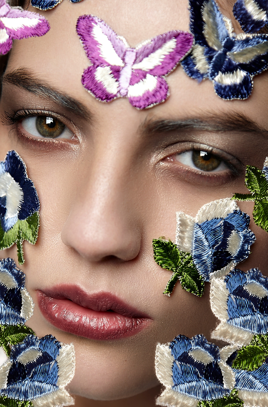 beauty editorial makeup freework makeupartist hairstyling Flowers model