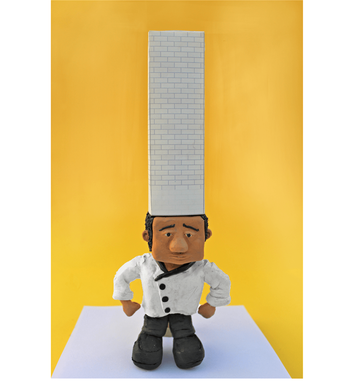 Character chef clay Expression Mapping modelling NID sketch thermocol