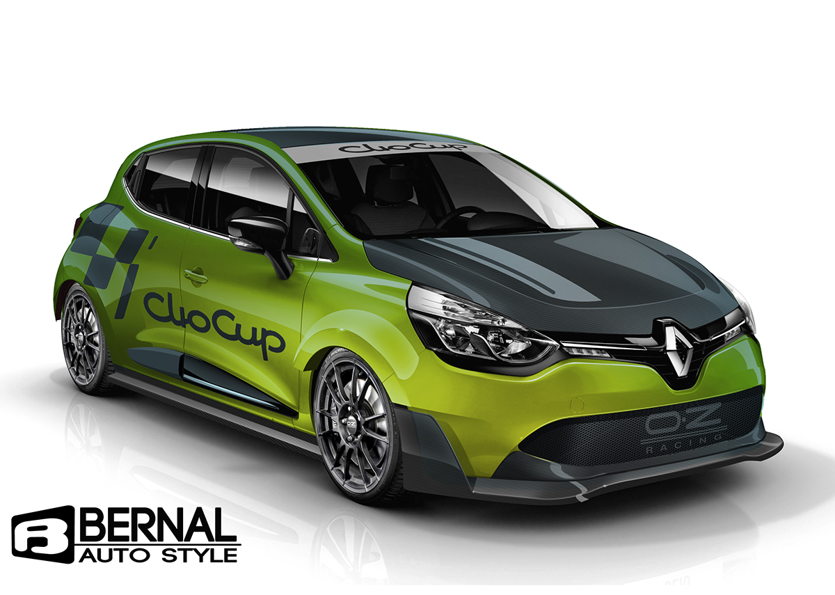 Bernal Auto Style  Matt Bernal  renault Clio clio cup Automotive design concept