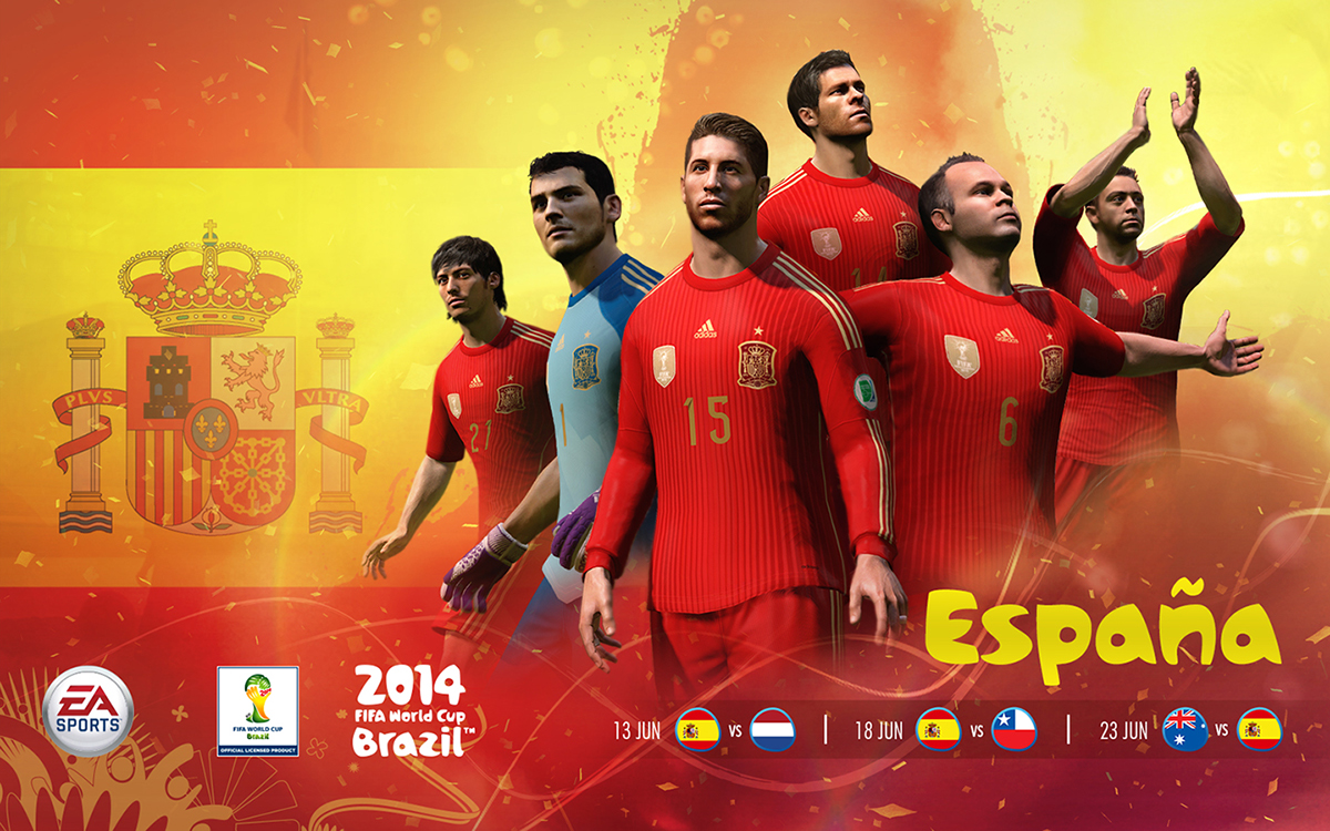 FIFA World Cup 2014 Nations Wallpapers on Behance