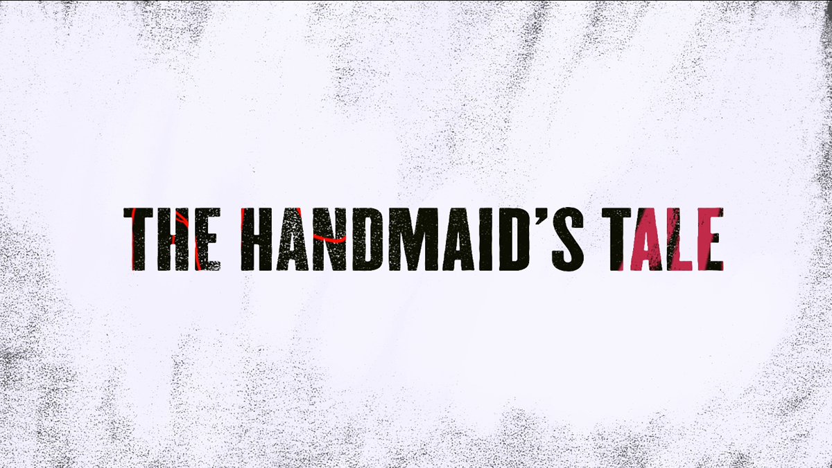 motion design graphic design  animation  Serie ILLUSTRATION  Handmaid's Tale woman teaser motion graphic design