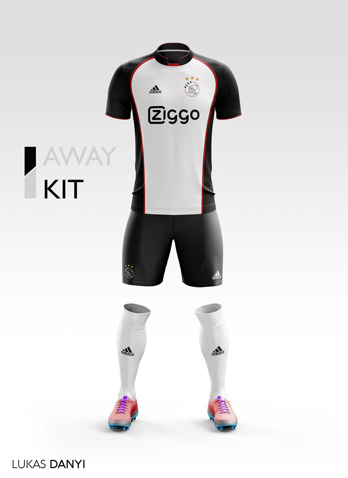 AJAX football Football kit kit soccer Soccer Kit amsterdam adidas Netherlands Eredevisie