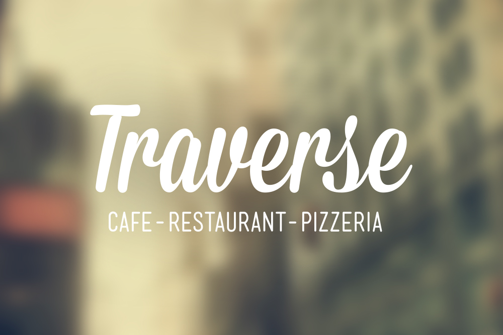 restaurant cafe Pizza burger Pasta menue Retro Typographie diner