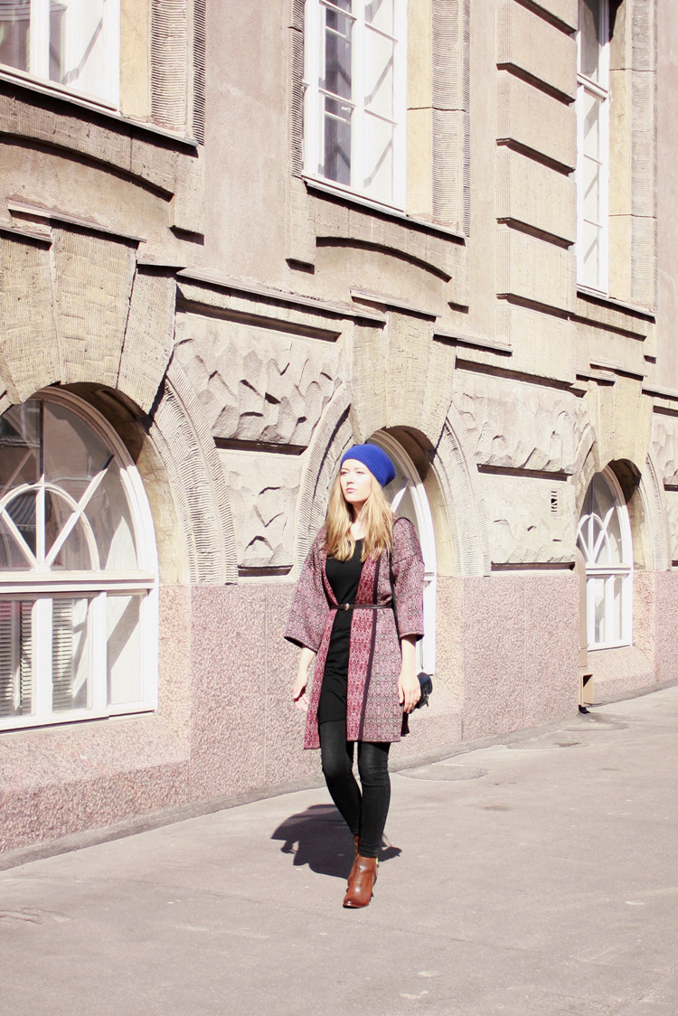 AW 15/16 jacquard knit finland Finnish Design Cardigan autumn winter fashion design nordic