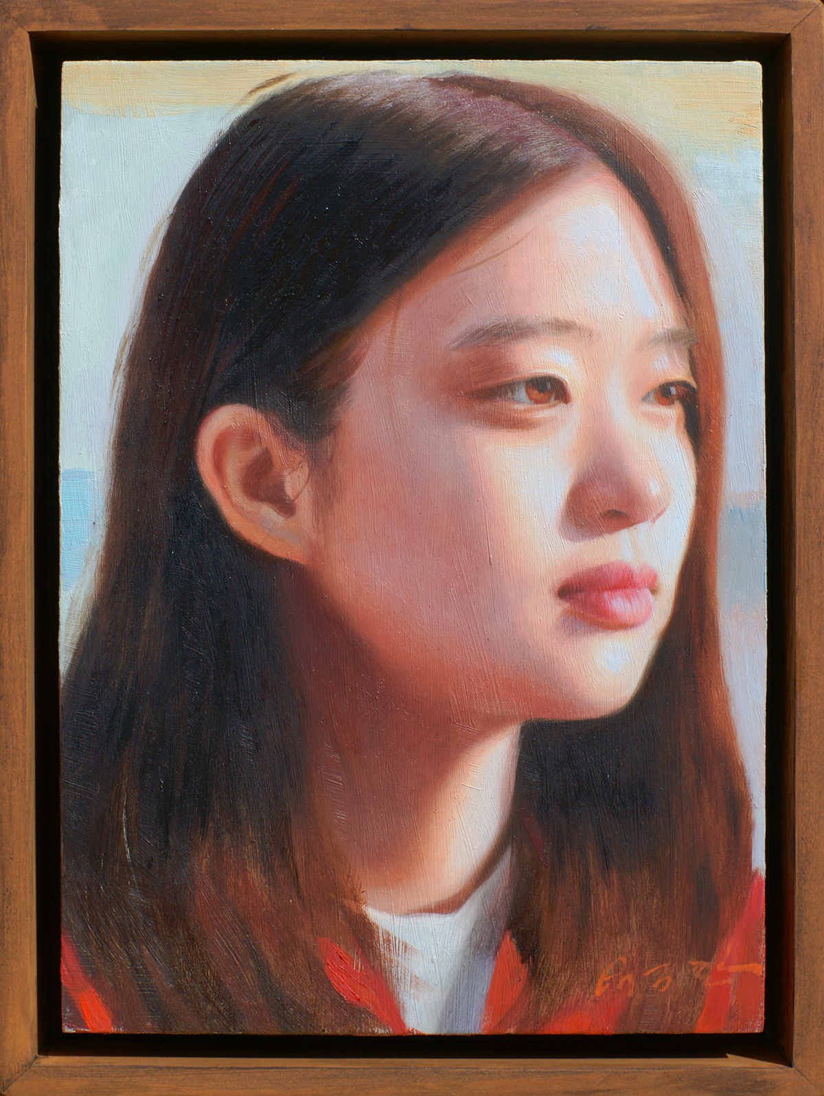painting   oilpainting kimseunghwan seunghwankim Realism Portraiture portrait Drawing 