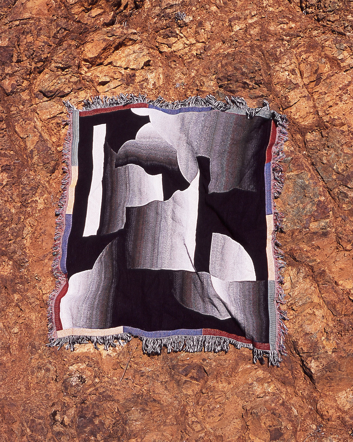 blanket Woven art woven design san francisco SF Brutalism