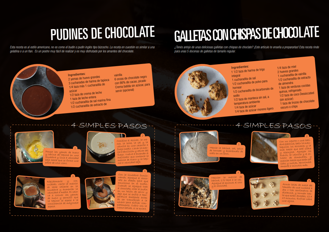 editorial deisng graphic magazine chocolate